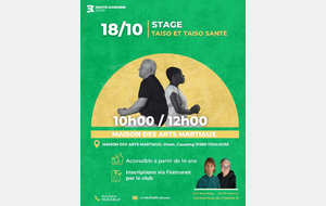 Stage Taïso