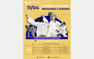 Tournoi régional par équipes Benjamins et Minimes