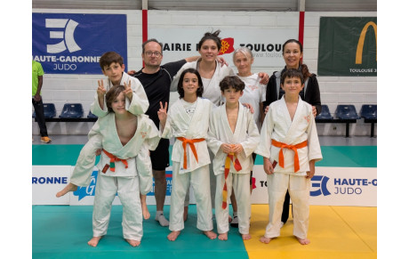Stage départemental taiso et judo benjamins